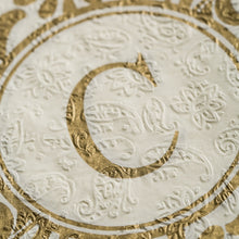Load image into Gallery viewer, Embossed Monogram Guest Napkin C
