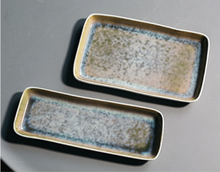 Load image into Gallery viewer, Hayami Reactive Glaze Rectangular Plate
