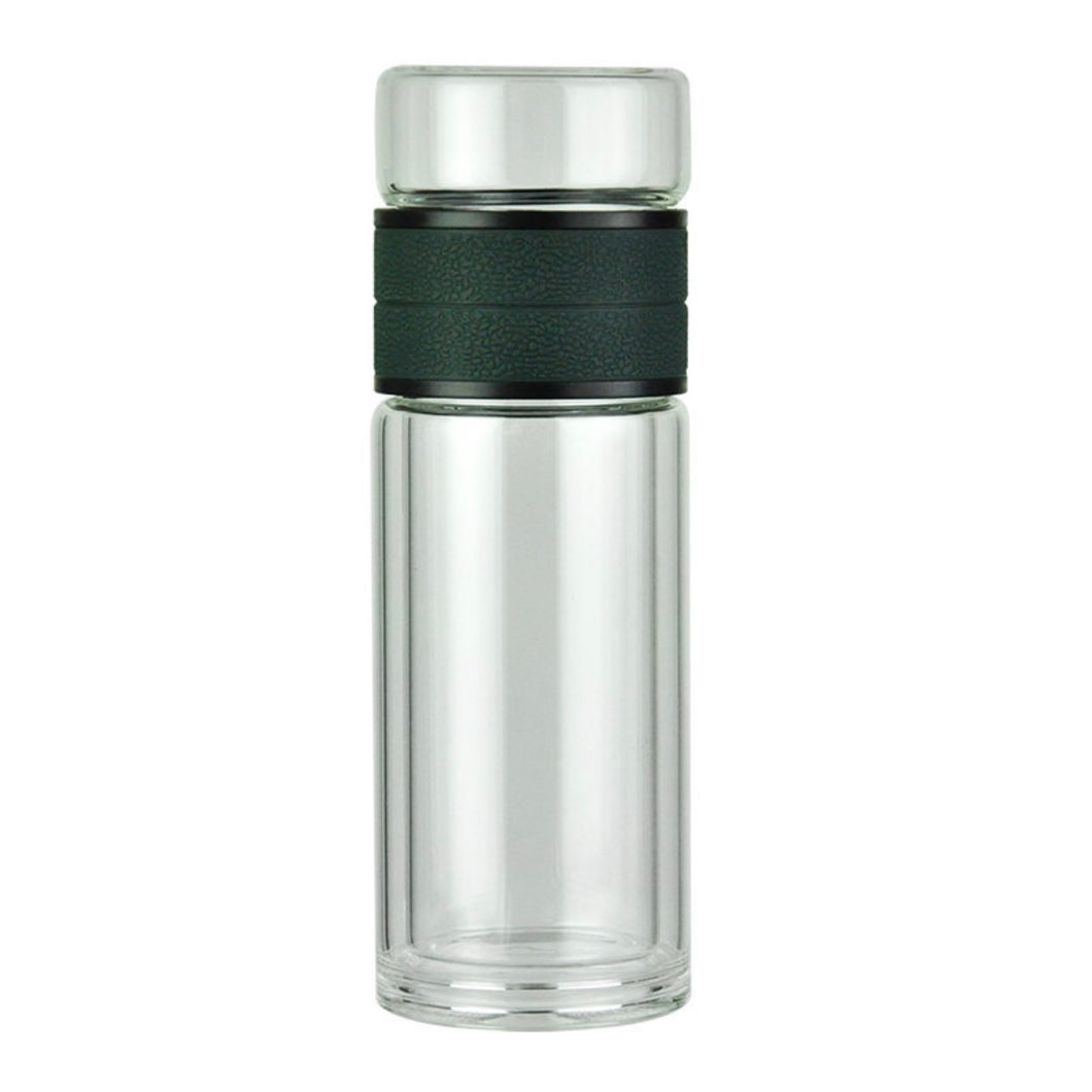 TEA TO GO Double Wall Glass Tumbler Tall