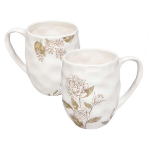 At Ease Traditional Set of 2 Artisan Cup