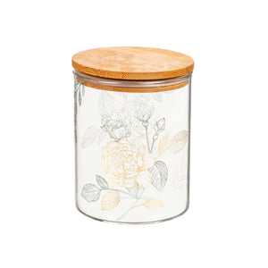 LENA Glass Canister Set At Ease Traditional
