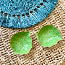 Load image into Gallery viewer, Oasis Leaf Set of 2 Sauce Dish
