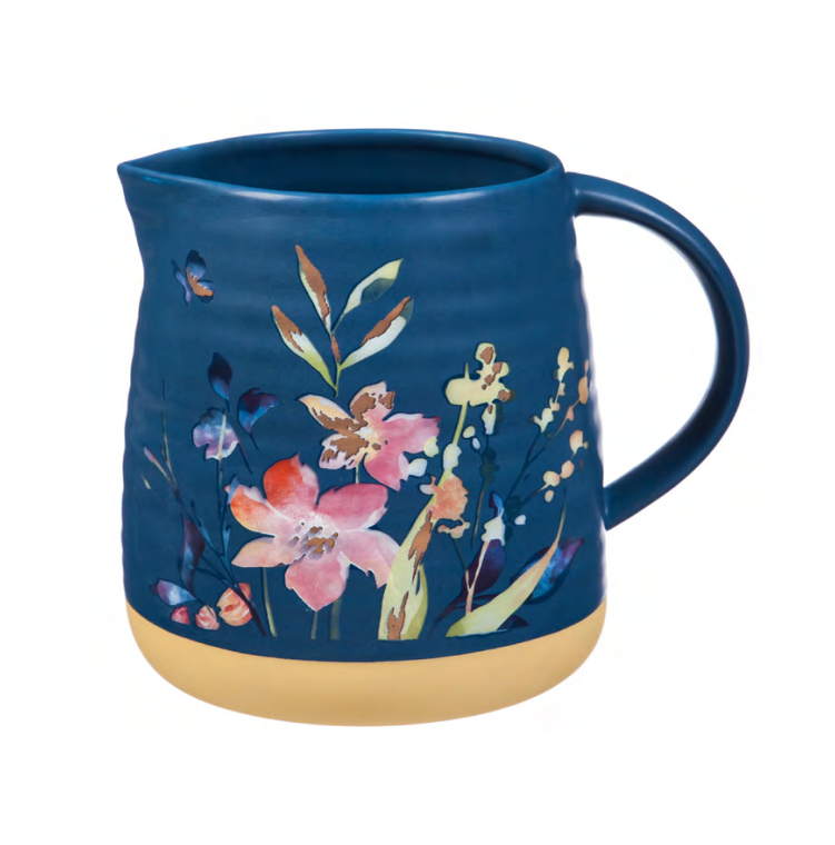 Watercolor Boho Pitcher