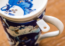 Load image into Gallery viewer, NORA Tea Gift Set Blue Floral Etoile
