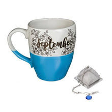 Load image into Gallery viewer, Birthstone Cup with Infuser &amp; Charm
