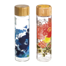 Load image into Gallery viewer, ALORA Glass Bottle with Bamboo Lid
