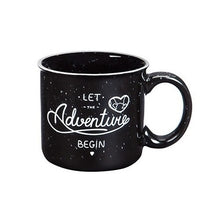 Load image into Gallery viewer, SANDY Enamel Paint Finish Cup Let The Adventure Begin
