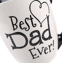 Load image into Gallery viewer, Black Ink Best Dad Ever Cup
