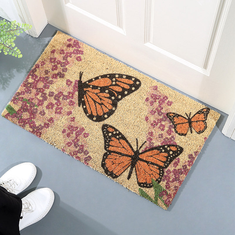 ROXY Coir Mat Fluttering Butterfly