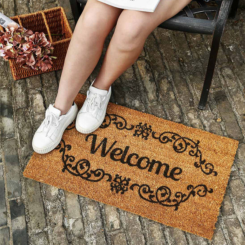 ROXY Coir Mat Welcome