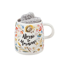 Load image into Gallery viewer, FELICE Cup &amp; Sock Gift Set Allergic To Mornings
