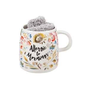 FELICE Cup & Sock Gift Set Allergic To Mornings