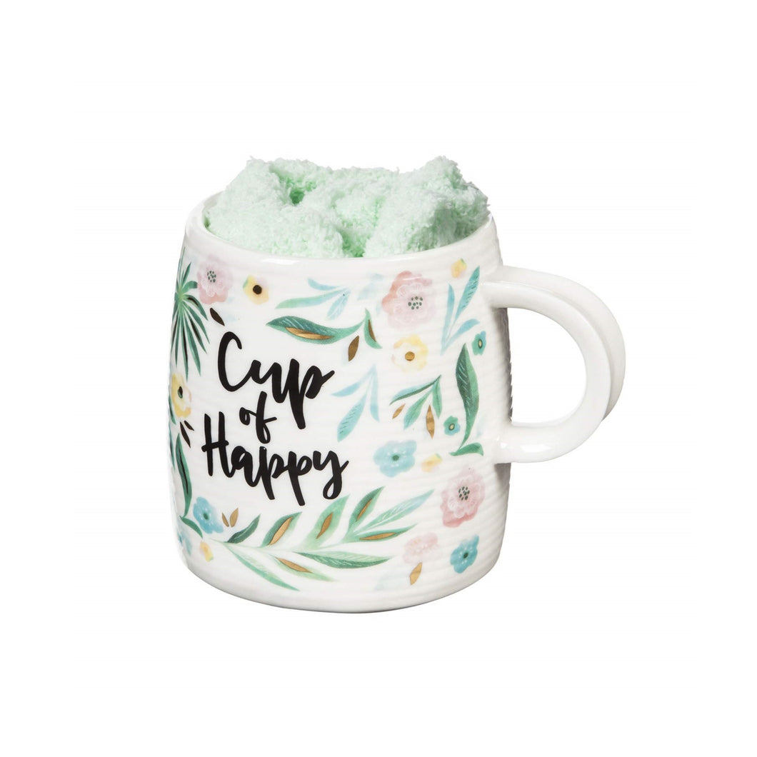 FELICE Cup & Sock Gift Set Cup of Happy