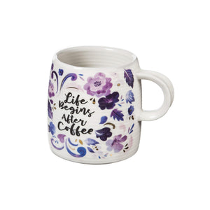 FELICE Cup & Sock Gift Set Life Begins After Coffee