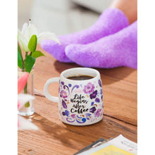 Load image into Gallery viewer, FELICE Cup &amp; Sock Gift Set Life Begins After Coffee
