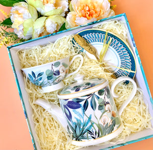 Blue Botanique Tea Time Gift Box