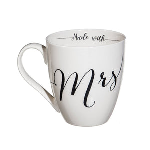 Mr & Mrs Cup O' Java & Ornament Wedding Gift Set