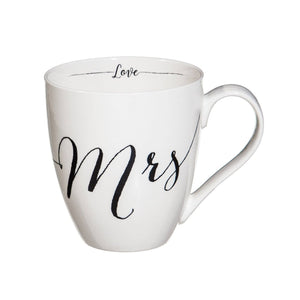 Mr & Mrs Cup O' Java & Ornament Wedding Gift Set