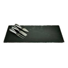 Load image into Gallery viewer, OLEN Slate Cheese Board Set
