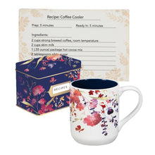 Load image into Gallery viewer, STELLA Cup &amp; Recipe Tin Set Watercolor Boho
