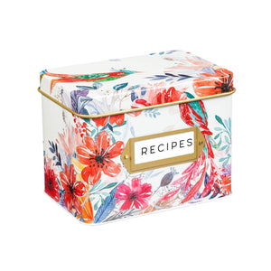 STELLA Cup & Recipe Tin Set Blooming Garden