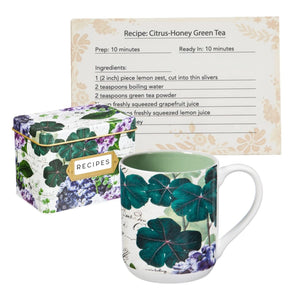 STELLA Cup & Recipe Tin Set Garden Glow