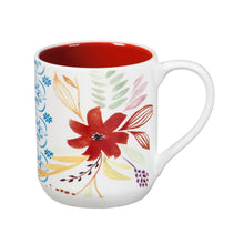 Load image into Gallery viewer, STELLA Cup &amp; Recipe Tin Set Watercolor Floral
