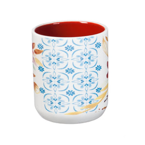 STELLA Cup & Recipe Tin Set Watercolor Floral