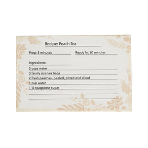 STELLA Cup & Recipe Tin Set Watercolor Floral