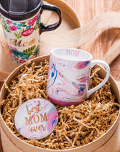 Load image into Gallery viewer, MARION Best Mom Ever Cup with Coaster
