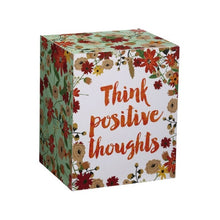 Load image into Gallery viewer, SARAH Cup in Keepsakes Box Think Positive
