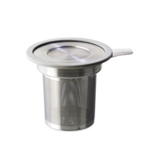 Load image into Gallery viewer, STEEP Stainless Steel Infuser with Cover Gray
