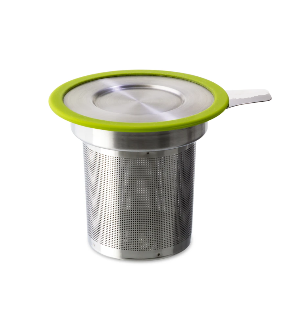 STEEP Stainless Steel Infuser with Cover Green