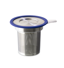 Load image into Gallery viewer, STEEP Stainless Steel Infuser with Cover Blue

