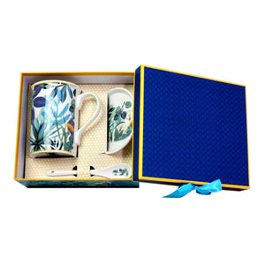 Botanique Bleu Mug Set