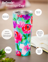 Load image into Gallery viewer, REFRESH Beverage Cup Houndstooth
