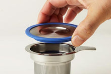 Load image into Gallery viewer, STEEP Stainless Steel Infuser with Cover Gray
