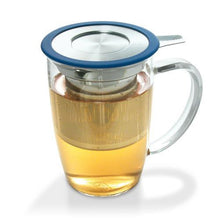 Load image into Gallery viewer, STEEP Stainless Steel Infuser with Cover Blue
