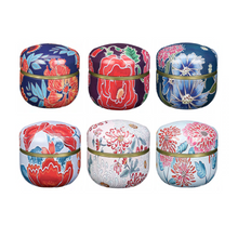 Load image into Gallery viewer, CORINNE Tea Tin Amethyst Garden
