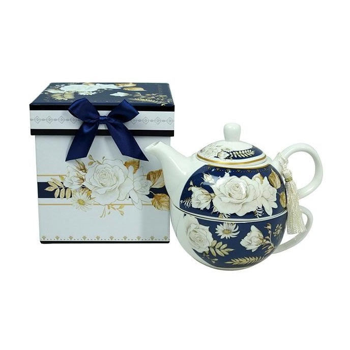 Royal Blue Tea for One