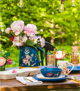 Watercolor Boho Set of 2 Cups